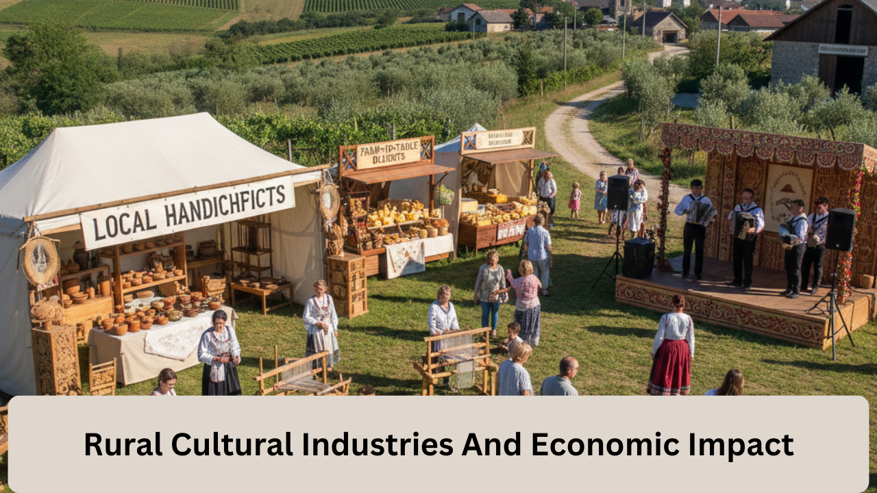 Rural Cultural Industries And Economic Impact
